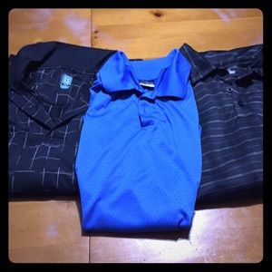 3 Men’s Golf Polos XL